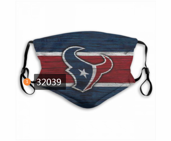 NFL 2020 Houston Texans 131 Dust mask with filter